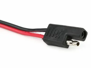 Cablu cu conector TAKSI PAS 8MM 18AWG (- dezizolat) rosu