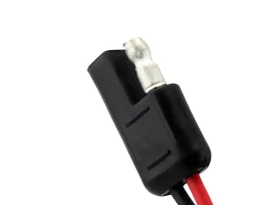 Cablu cu conector TAXI RP PAS 8 mm 14AWG (+ DEZIZ) rosu