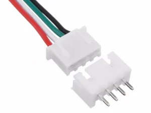 Cablu cu conectori 4pini JST pas 2.54mm mama + tata PCB