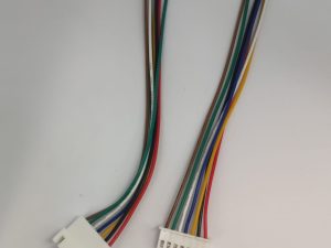 Cablu cu conectori 7pini pas 2.54 mm mama si tata cu fire set 2buc