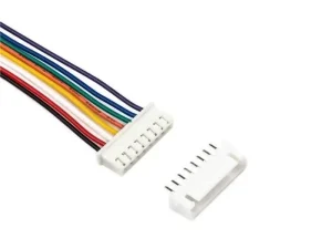 Cablu cu conectori 8pini JST pas 2.54mm mama + tata PCB