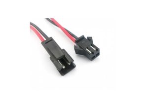 Cablu cu mufa 2pini Tata/Mama mic negru set 2buc