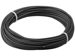 Cablu cupru multifilar izolat 10m negru 1x0.14mm Goobay