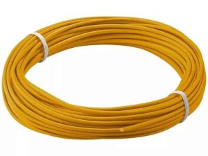 Cablu cupru multifilar izolat 10m orange 1x0.14mm Goobay