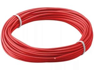 Cablu cupru multifilar izolat 10m rosu 1x0.14mm Goobay