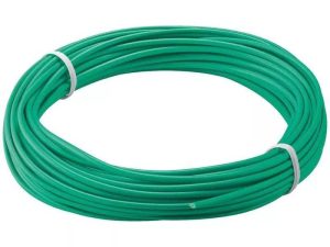 Cablu cupru multifilar izolat 10m verde 1x0.14mm Goobay