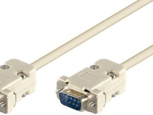 Cablu D-SUB 9P tata - D-SUB 9P tata SERIAL 2m 1:1