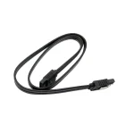 Cablu date 6GB/s SATA 3 - SATA 3 50cm 20AWG negru GIGABYTE 12CF1-2SAT1B-02R