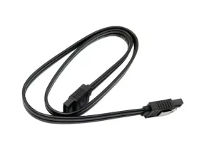 Cablu date 6GB/s SATA 3 - SATA 3 50cm 20AWG negru GIGABYTE 12CF1-2SAT1B-02R