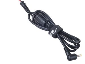 Cablu DC 4.0/1.7 mufa in unghi 0.5mm2 negru 1.2m AKYGA AK-SC-31