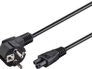 Cablu de alimentare calculator PC Schuko 90 grade tata - CCE tata 3m Goobay