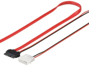 Cablu de date HDD SATA 2in1 + adaptor de alimentare 1.5Gbit/s/3 0.3m 95713 Goobay