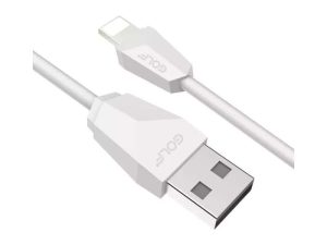 Cablu de incarcare USB Golf Diamond 2IN1 27I iPhone MICRO USB Alb