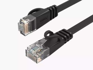 Cablu de retea Cat6 5m plat negru Orico PUG-C6B