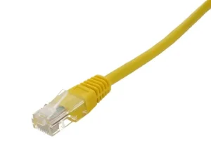Cablu de retea UTP Well cat5e patch cord RJ45 5m galben UTP-0008-5YW-WL