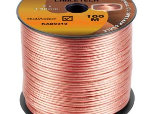 Cablu difuzor 1.5mm x2 cupru transparent Cabletech KAB0319