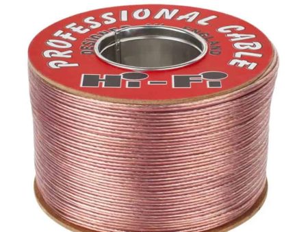 Cablu difuzor Profesional 2x1.50mm cupru transparent Cabletech KAB0565