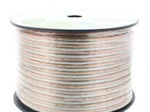 Cablu difuzor transparent 2x4mm CCA Well LSP-CCA4.00TT-100-WL