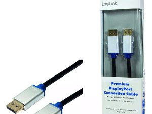 Cablu DisplayPort v1.2 1.5m tata-tata 4K negru LOGILINK BDPM15
