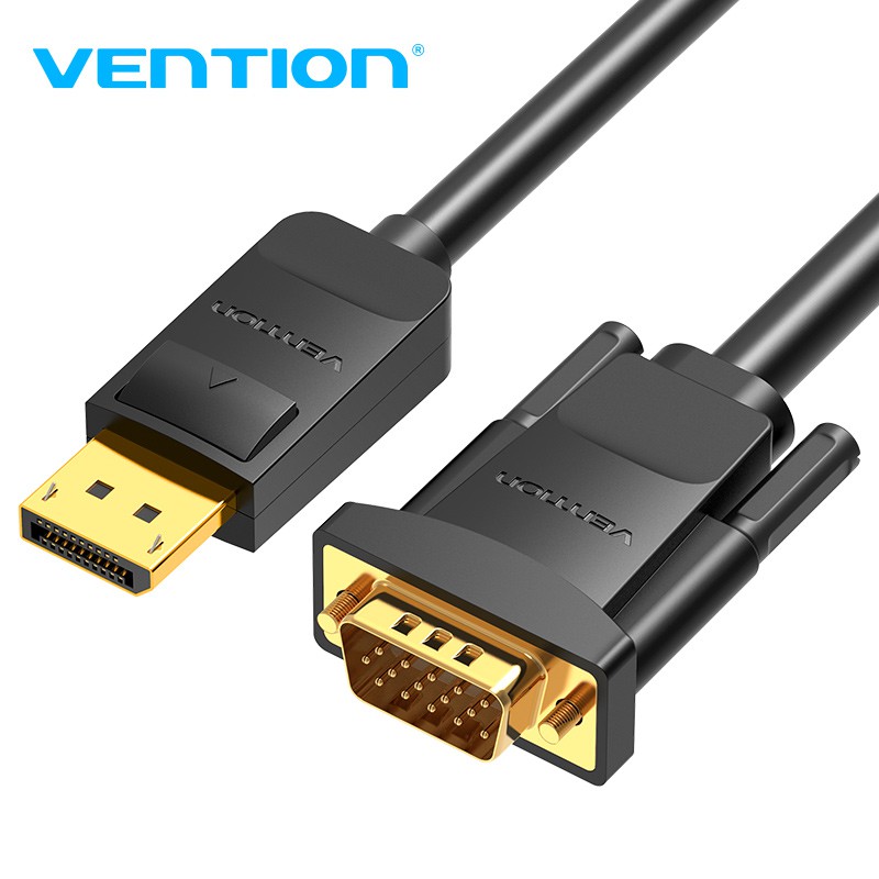 cablu-displayport-vga-2m-1080p-60hz-30awg-aurit-negru-vention-hblbh