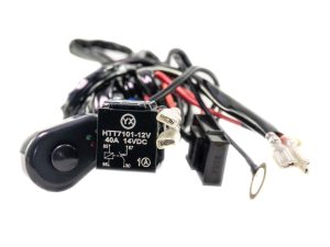 Cablu doua iesiri cu intrerupator pentru bara sau proiector LED 12-24V 40A 480W CLL013 Carguard