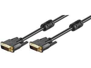 Cablu Dvi dual link 3m Dvi-d 24+1 la Dvi-d 24+1 Goobay