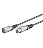 Cablu extensie XLR la XLR mama 2m Goobay