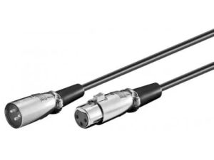 Cablu extensie XLR la XLR mama 6m Goobay