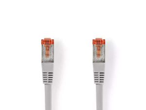 Cablu FTP CAT6 patch cord 2m gri RJ45-RJ45 Nedis