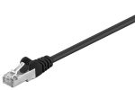Cablu FTP negru CAT5e 0.5m Goobay