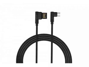 Cablu Golf Pudding Micro USB 48M 1m 2.4A negru
