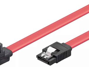 Cablu HDD SATA L - SATA L 90 grade 3GB/s cu clip 50cm Goobay