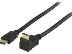 Cablu HDMI 90 grade cu functie Ethernet 5m VALUELINE
