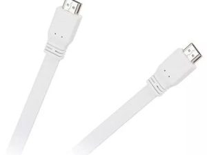 Cablu Hdmi alb plat v1.4 1.8m Cabletech