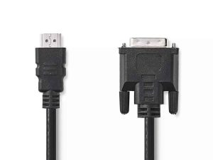 Cablu HDMI - DVI 21+1 Pini 2m NEDIS