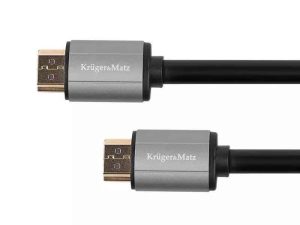 Cablu HDMI - HDMI 1m V2.0 4K UHD 60Hz Basic KRUGER&MATZ
