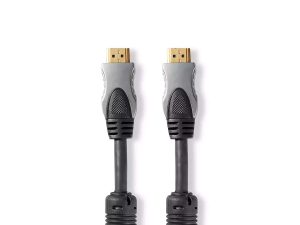 Cablu HDMI Nedis Ethernet 2.5m 4K 60HZ 18Gbps antracit
