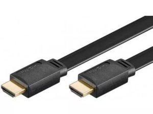 Cablu Hdmi plat 2m 1.4v Ethernet 3D Goobay