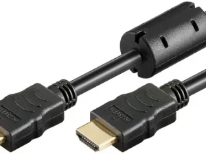 Cablu HDMI v1.4 - HDMI v1.4 3m cu ferita negru