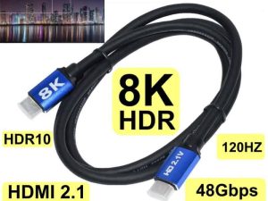 Cablu HDMI v2.1 8K 60HZ 2m HDMI tata - HDMI tata CA