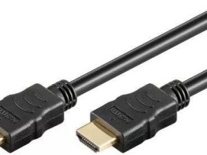 Cablu HDMI2.0 1.5m cu ethernet 4K Ultra HD 2160p 60Hz OFC 19p tata - HDMI 19p tata aurit Well