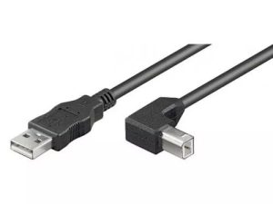 Cablu imprimanta USB 90 grade 5m cupru Goobay
