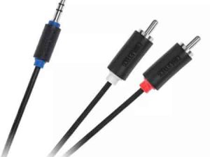 Cablu Jack 3.5 mm la 2x RCA 10m Cabletech