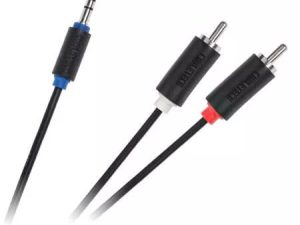 Cablu Jack 3.5 mm la 2x RCA 5m Cabletech