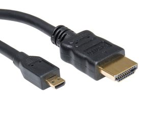 Cablu micro HDMI - HDMI 5m 1080p 1.4V contacte aurite