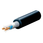 Cablu microfon Stereo 2 fire x 0.35mm2 ecranat Home MC 625/BK