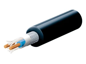 Cablu microfon Stereo 2 fire x 0.35mm2 ecranat Home MC 625/BK