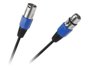 Cablu microfon XLR mama-tata 10m Cabletech