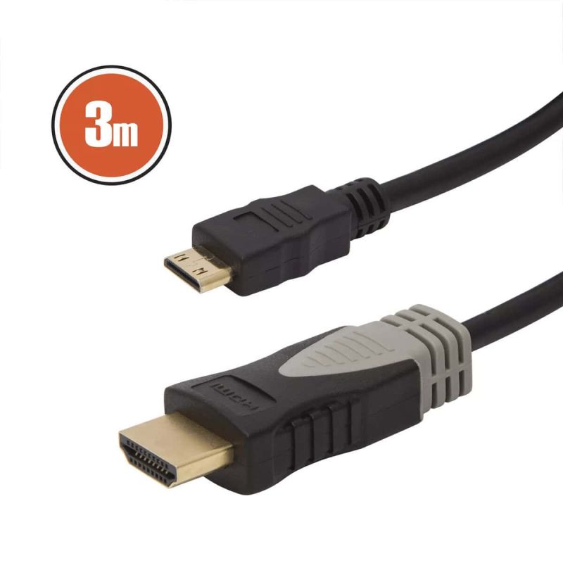 cablu-mini-hdmi-3m-aurit