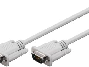 Cablu monitor VGA 15p HD tata -15p HD tata 2m dublu ecranat Goobay